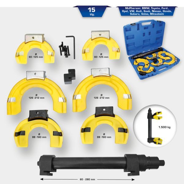Presa arc suspensie BRILLIANT TOOLS BT651200