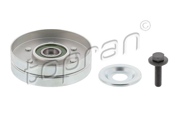 rolka kierunkowa / prowadząca, pasek klinowy zębaty TOPRAN 114 212