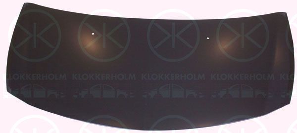 Pokrywa komory silnika KLOKKERHOLM 6033281A1