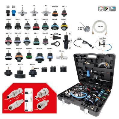 Set verificare presiune sistem racire KS TOOLS 150.2300
