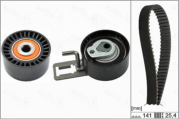 Zestaw paska rozrządu AUTEX 702915