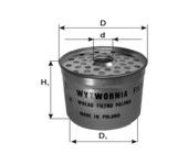 Filtr paliwa PZL FILTERS WP415X