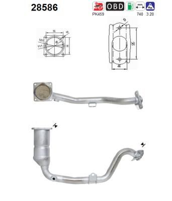 Katalizator AS 28586