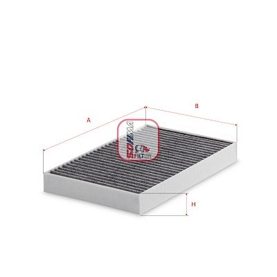Filtru, aer habitaclu SOFIMA S 4481 CA