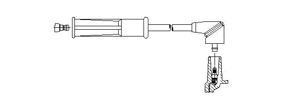 Przewód zapłonowy BREMI 6A29/37