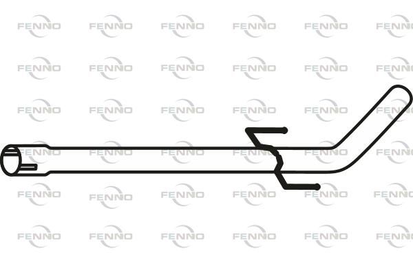 Rura wydechowa FENNO P49023