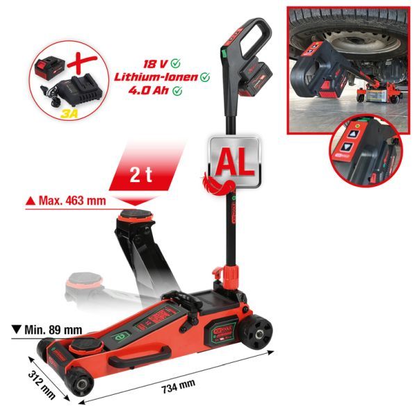 Cric hidraulic carucior KS TOOLS 160.2000