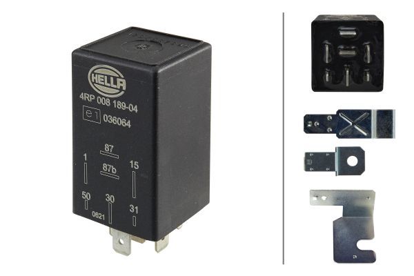 Przekaźnik, pompa paliwowa HELLA 4RP 008 189-041