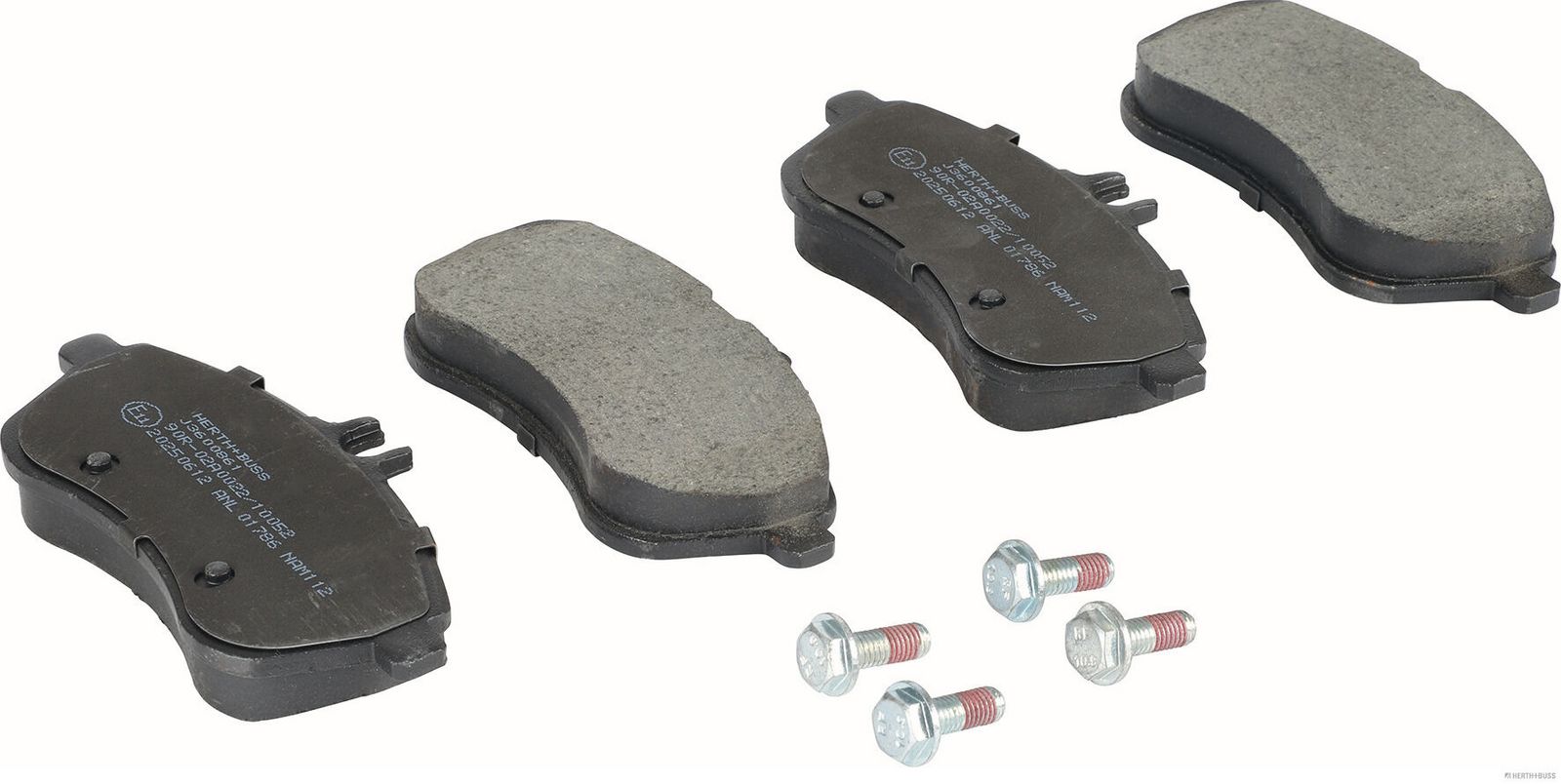 set placute frana,frana disc HERTH+BUSS JAKOPARTS J3600861