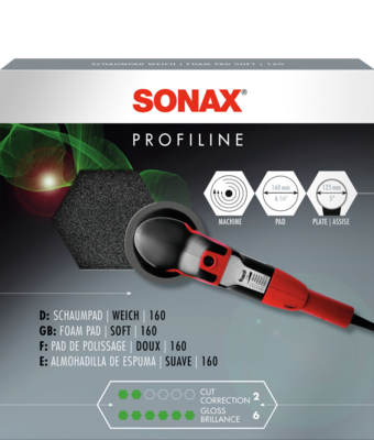 Disc/pad, polizor SONAX 04932410