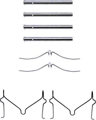 Set accesorii, placute frana TEXTAR 82029600