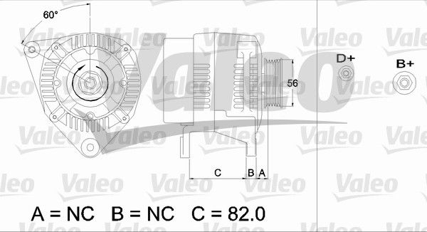 Alternator VALEO 437493