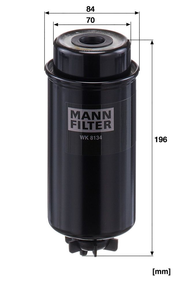 Levně Palivový filtr MANN-FILTER WK 8134