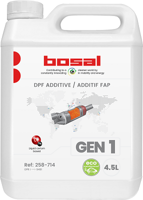 Dodatek, regeneracja filtra cząstek sadzy / cząstek stałych BOSAL 258-714