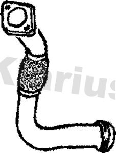 Rura wydechowa KLARIUS 301292
