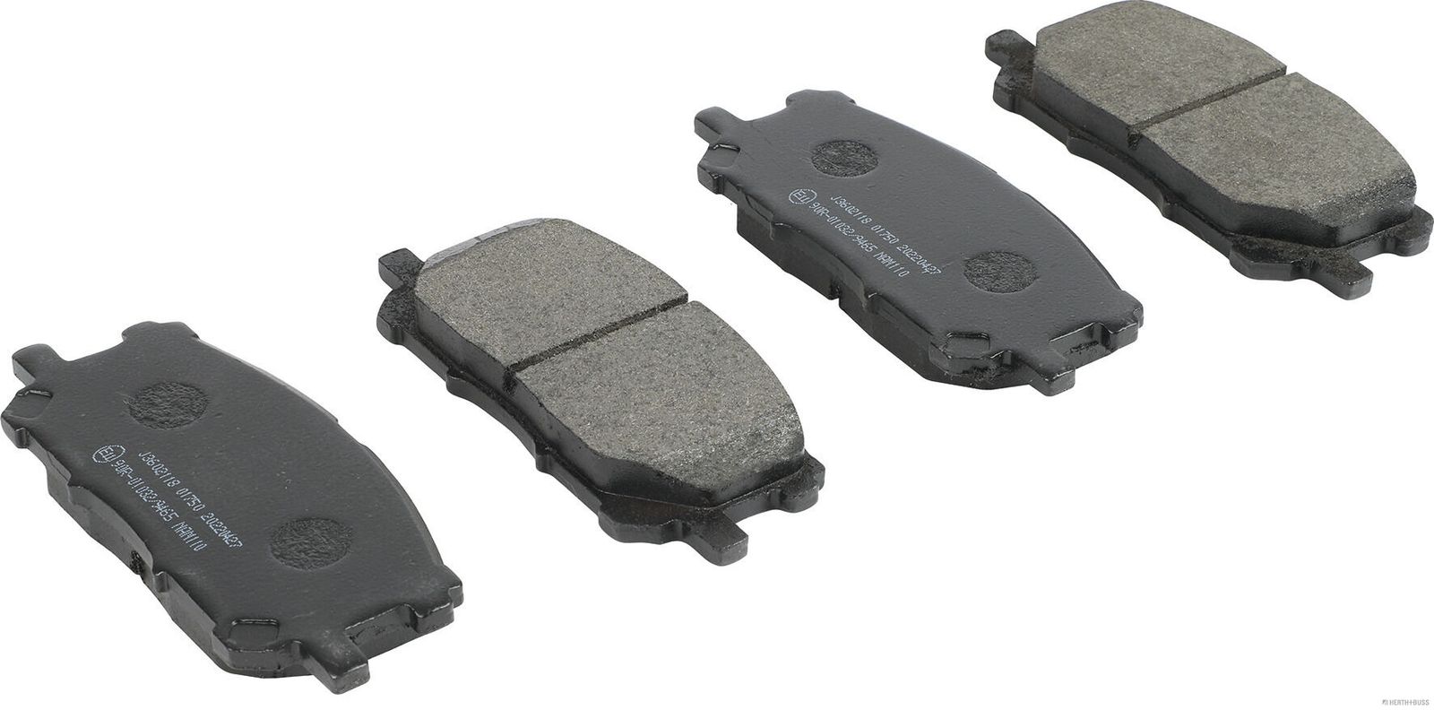 set placute frana,frana disc HERTH+BUSS JAKOPARTS J3602118