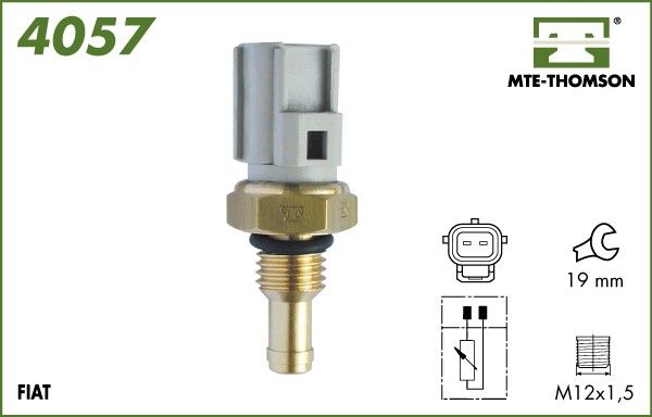 Czujnik, temperatura płynu chłodzącego MTE-THOMSON 4057