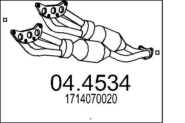 Katalizator MTS 1714070020