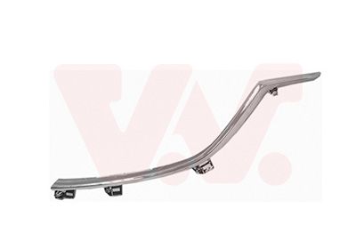 Ozdobná / ochranná lišta, nárazník VAN WEZEL 2766581