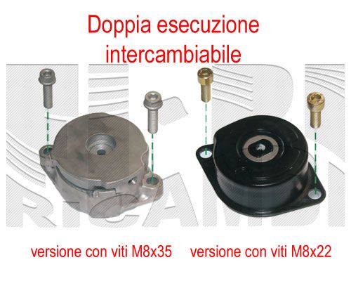 Napinacz paska klinowego wielorowkowego CALIBER 27165