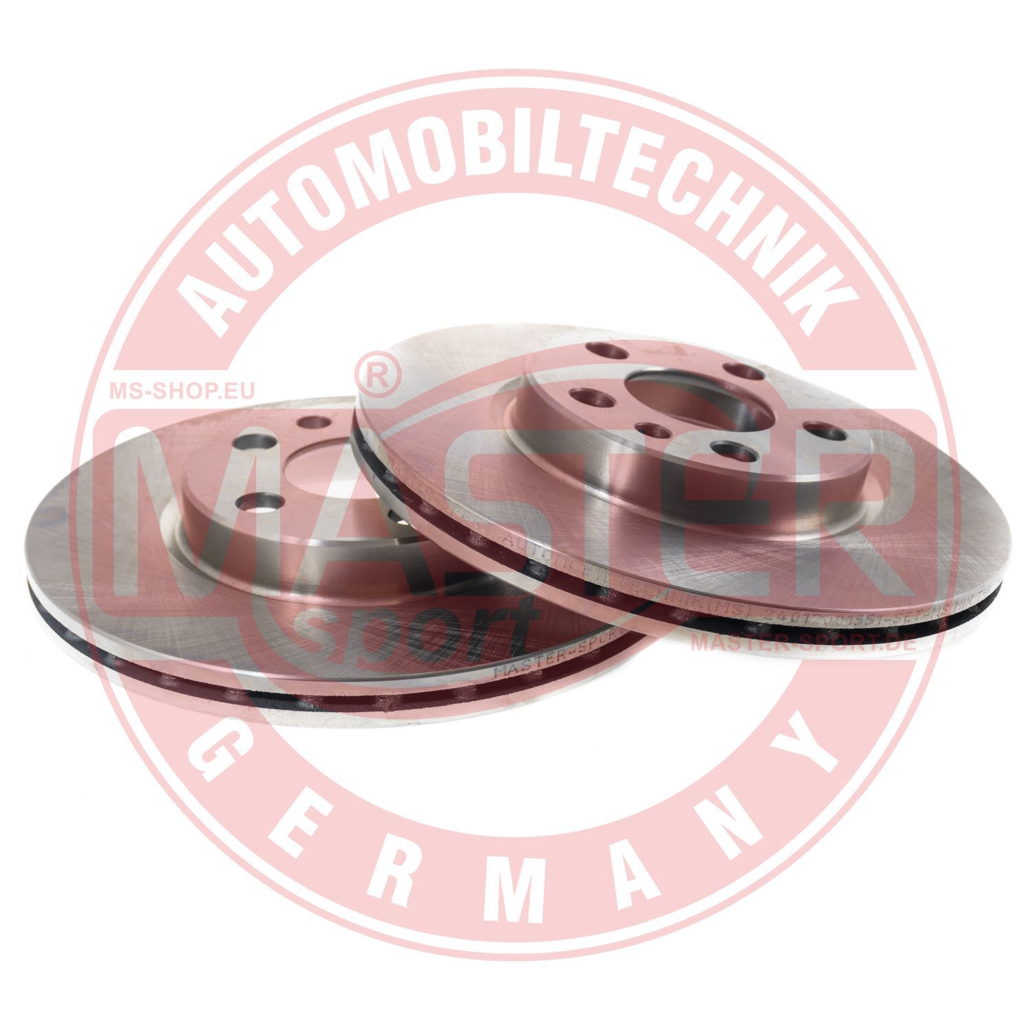 Tarcza hamulcowa MASTER-SPORT GERMANY 24012001551-SET-MS
