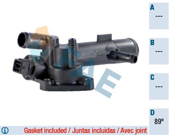 Termostat, środek chłodzący FAE 5350589