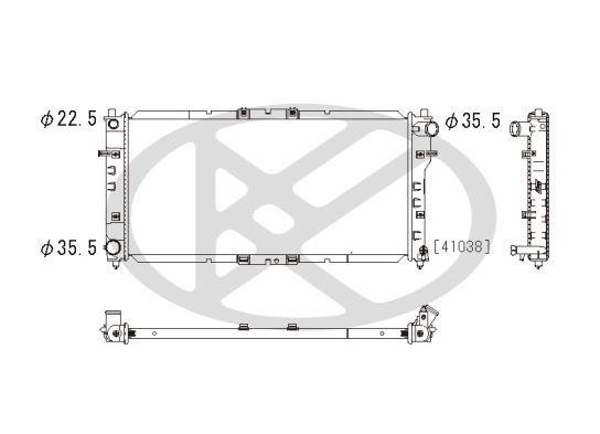 Radiator, racire motor KOYORAD PL062718