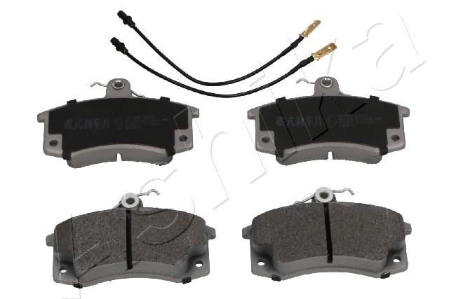 Zestaw klocków hamulcowych, hamulce tarczowe ASHIKA 50-00-046