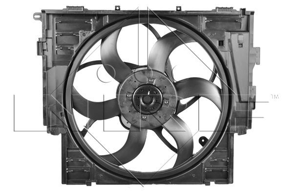 Ventilateur, refroidissement du moteur