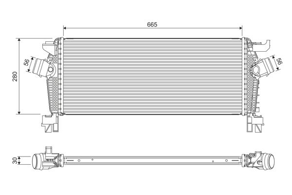 Kompressoriõhu radiaator