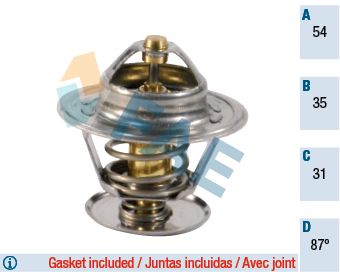 Termostat, chladivo FAE 5307087