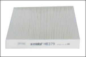 Filtr, wentylacja przestrzeni pasażerskiej MISFAT HB379