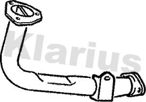 Rura wydechowa KLARIUS 110120