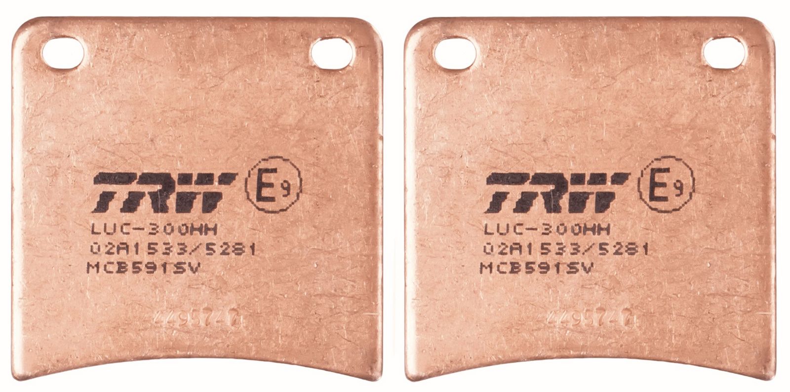 set placute frana,frana disc TRW Sinter Street MCB591SV
