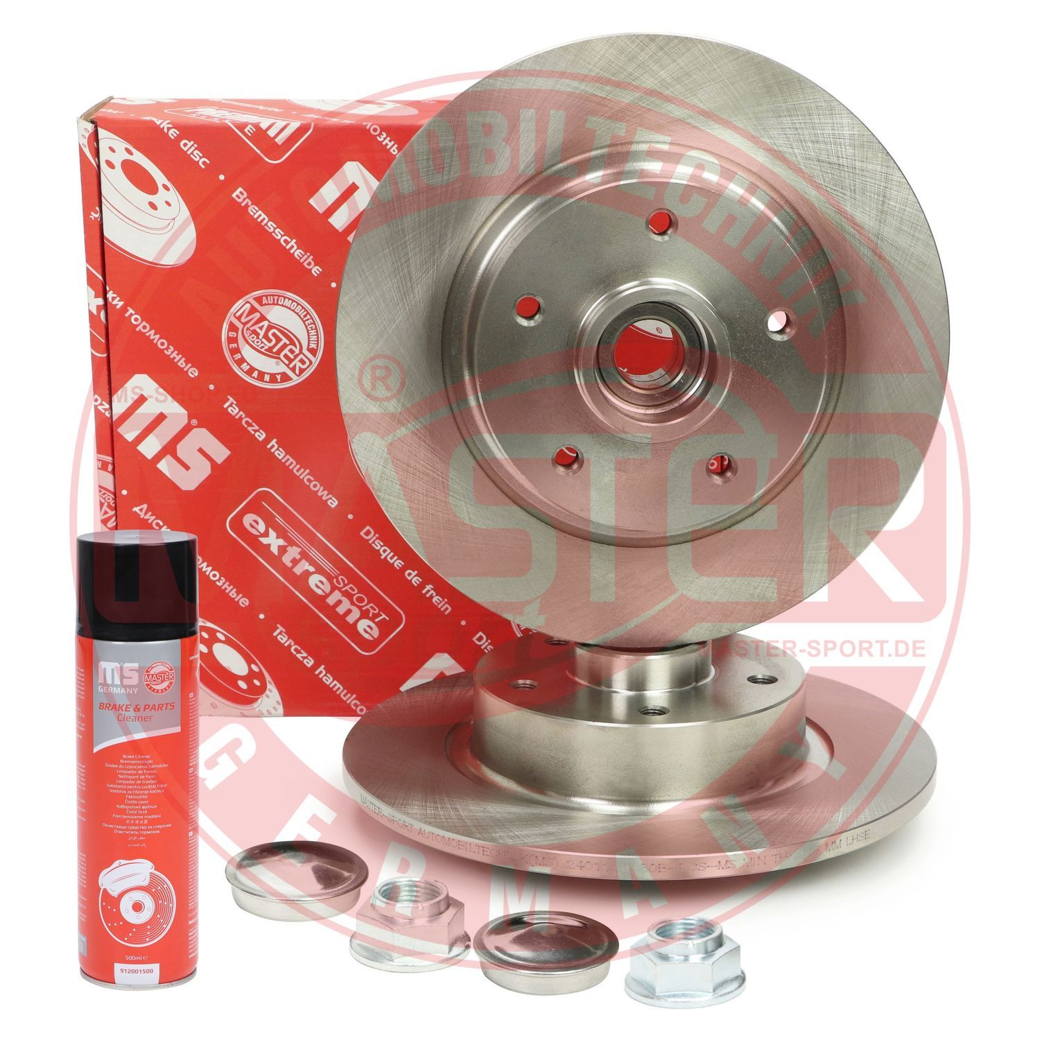 Tarcza hamulcowa MASTER-SPORT GERMANY 2401110180B-SET-MSP
