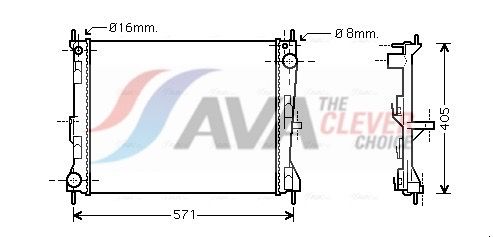 Radiateur, refroidissement du moteur