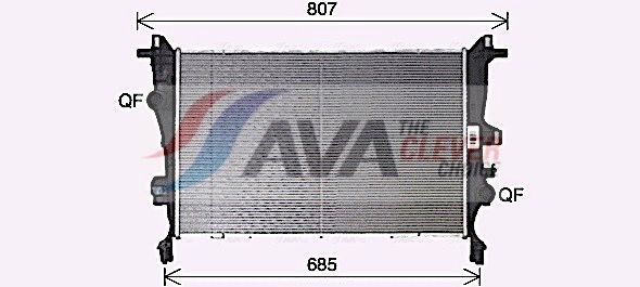 Radiateur, refroidissement du moteur