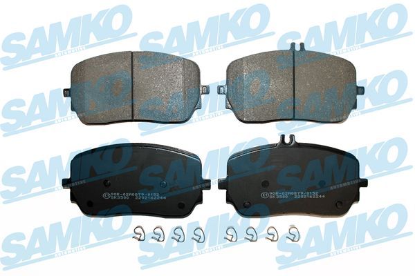 Zestaw klocków hamulcowych, hamulce tarczowe SAMKO 5SP2244