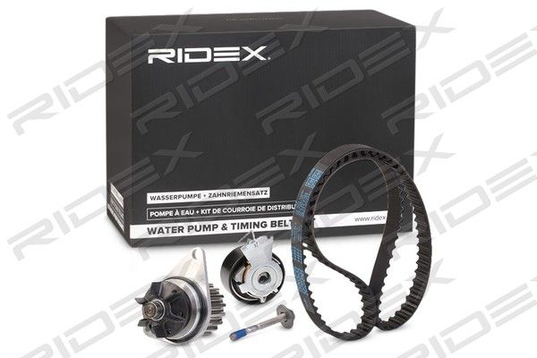 Pompa wodna + zestaw paska rozrządu RIDEX 3096W0021