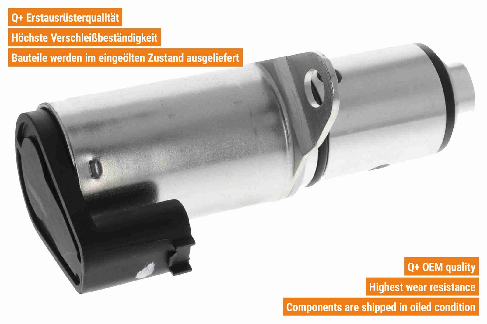 Valve de commande, réglage d'arbres à came
