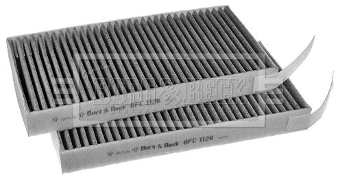 Filtr, wentylacja przestrzeni pasażerskiej BORG & BECK BFC1126