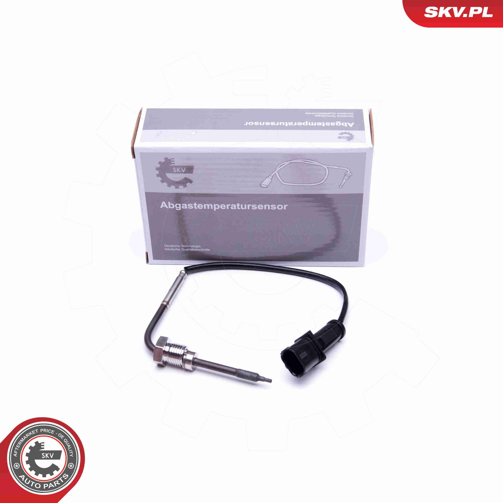Датчик, температура выхлопных газов