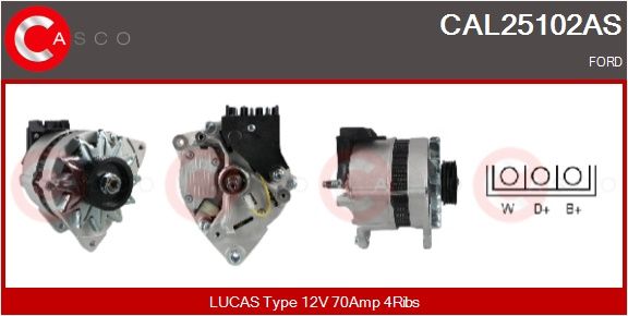 Levně generátor CASCO CAL25102AS