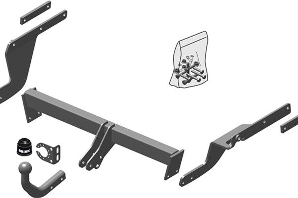 Zestaw zaczepu przyczepy BRINK 539400