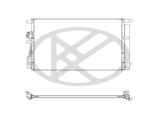 Condensator, climatizare KOYORAD CD811300M