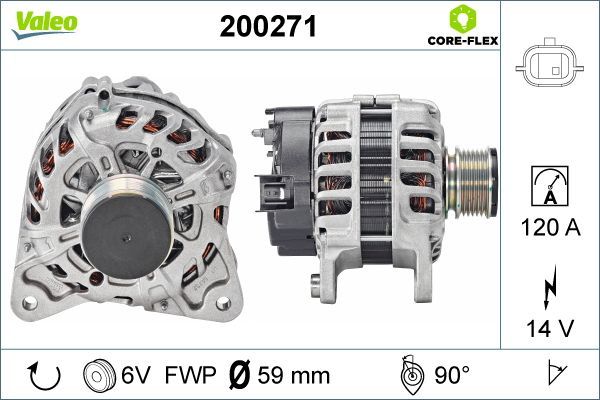 Alternator VALEO 200271
