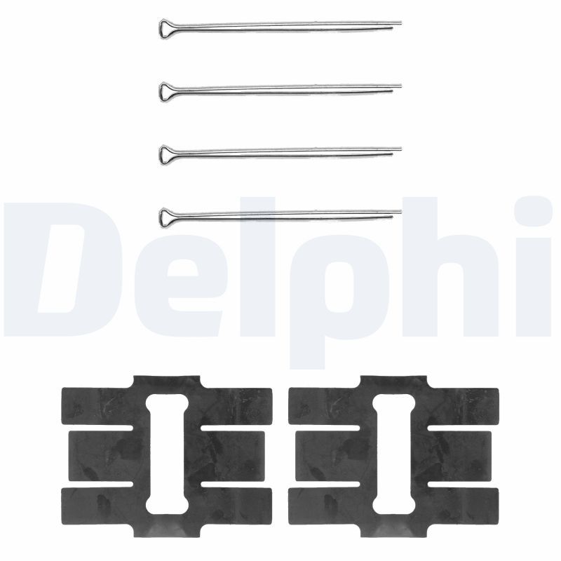 Zestaw akcesoriów, klocki hamulcowe DELPHI LX0115