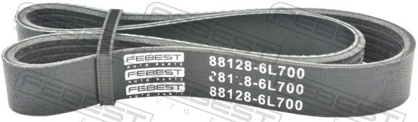 Pasek klinowy wielorowkowy FEBEST 88128-6L700