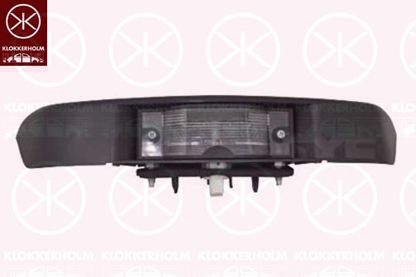 Oświetlenie tablicy rejestracyjnej KLOKKERHOLM 50890850