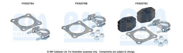 Zestaw montażowy, katalizator BM CATALYSTS FK92078